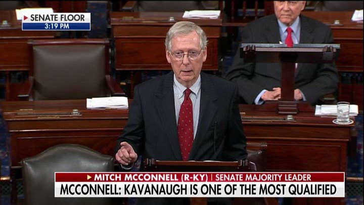 McConnell Slams Democrats on Kavanaugh 'Smears'