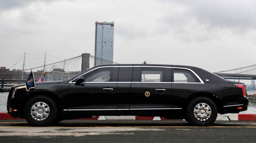 Check out Vladimir Putin's new armored presidential limo that is