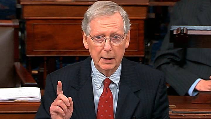 McConnell pushes for Kavanaugh vote on Senate floor