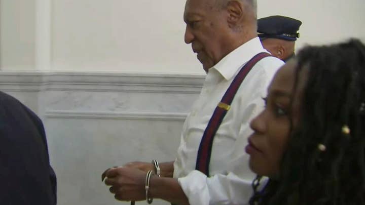 Bill Cosby taken from courthouse in handcuffs