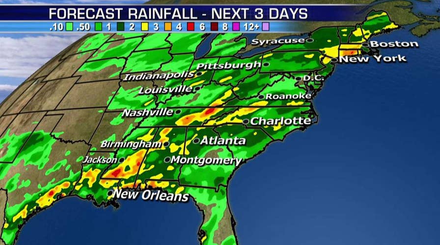 National forecast for Tuesday, September 25