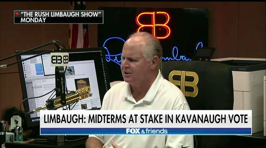 Limbaugh: If Republicans Can't Get Kavanaugh Confirmed, 'Kiss the Midterms Goodbye'