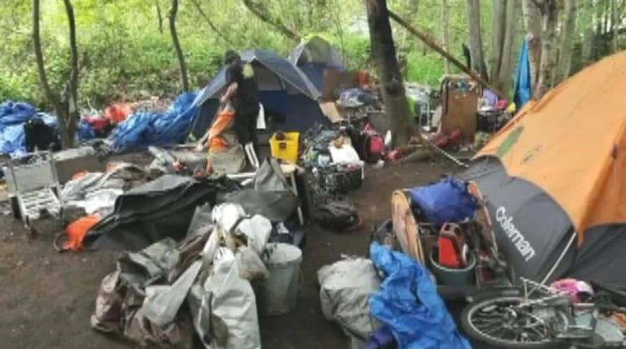 Homeless group sues WA city, county over mistreatment claims