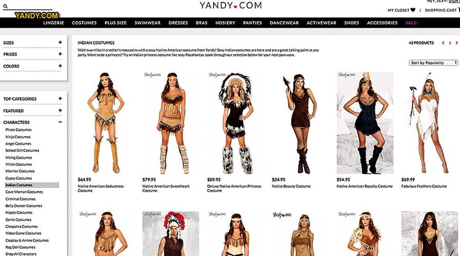 Yandy's 'sexy Native American' costume sparks backlash