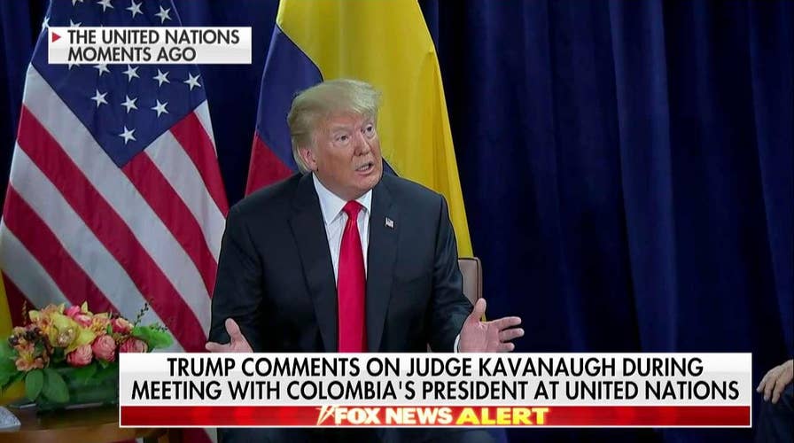 Trump accuses Dems of playing 'con game' with Kavanaugh nomination delays, investigations