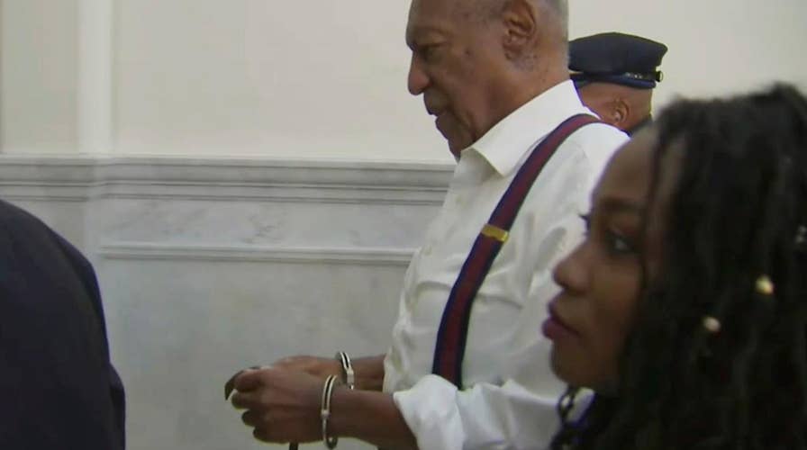 Bill Cosby taken from courthouse in handcuffs