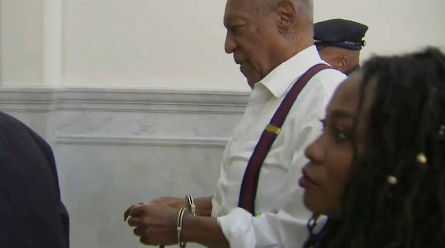 Bill Cosby taken from courthouse in handcuffs