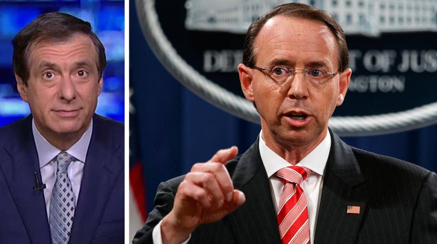 Kurtz: Why Trump would be blamed for any Rosenstein exit