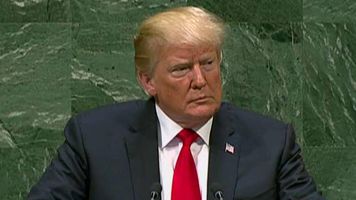 What message did President Trump deliver to the UN?