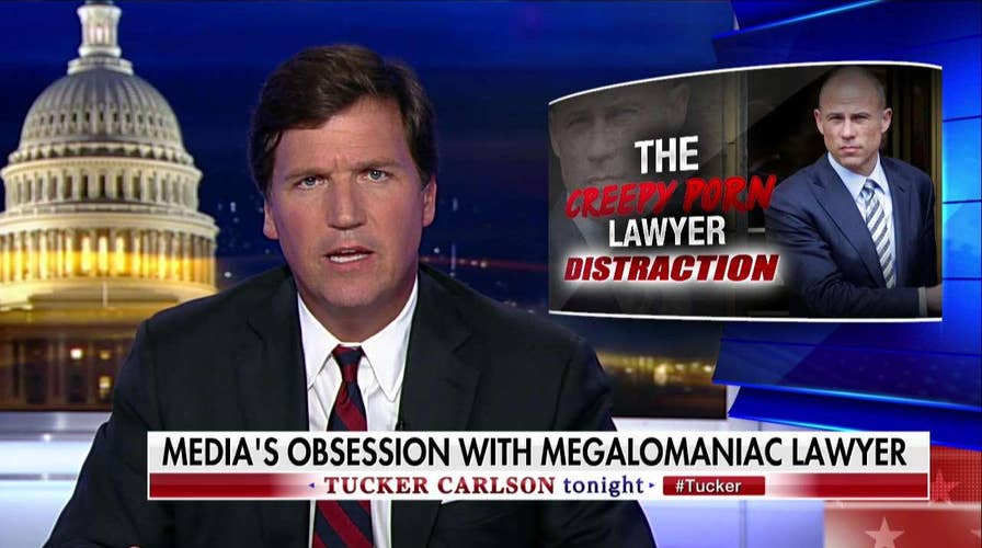 Tucker Carlson Reacts to Avenatti Joining Kavanaugh Story
