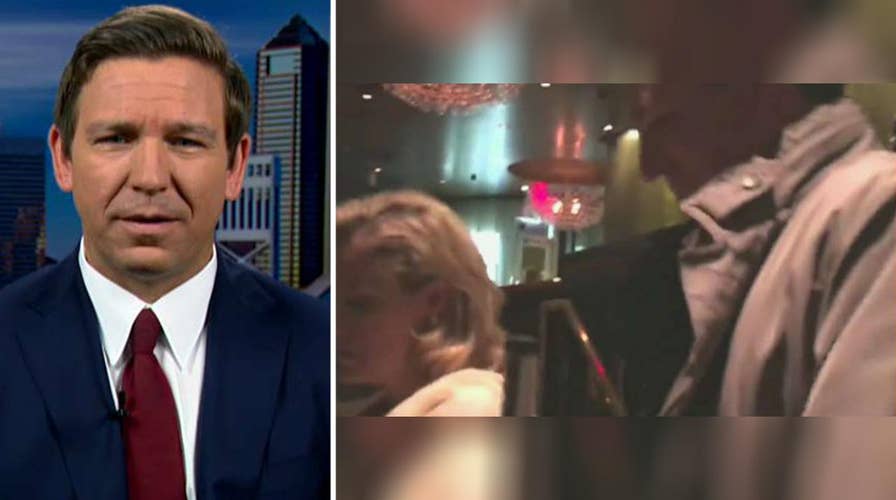 DeSantis reacts to 'unhinged left' attacking conservatives