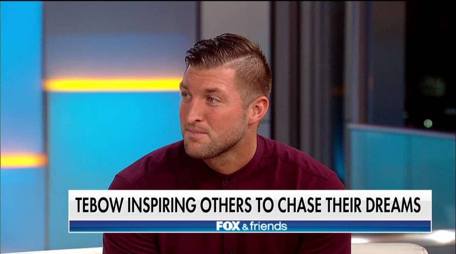 Tim Tebow Discusses Faith, Sports Career on 'Fox &amp; Friends'