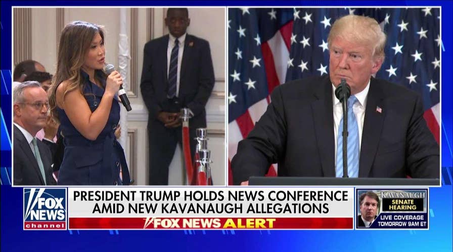 Fox Business Reporter Asks Trump About Trudeau