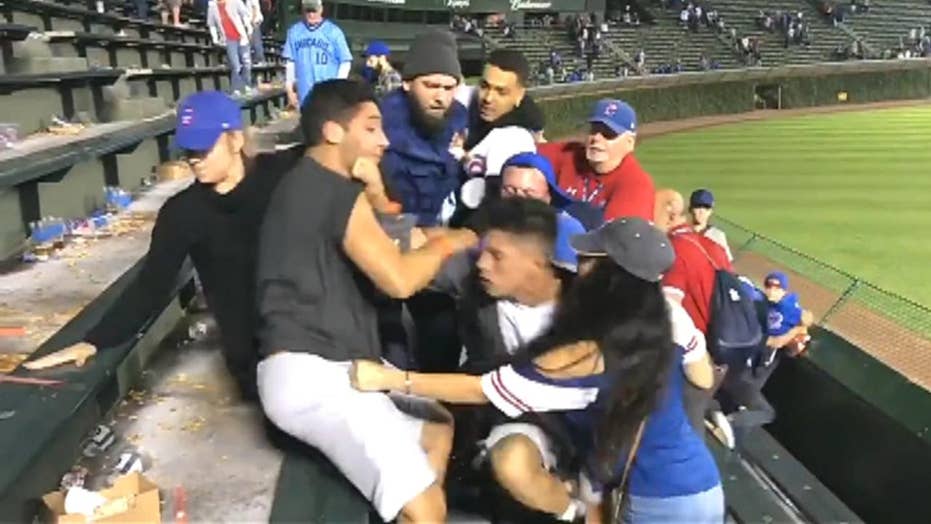 Cubs Hispanic Heritage Night Marred By Fan Hurling Racial Slurs During Bleacher Brawl Fox News