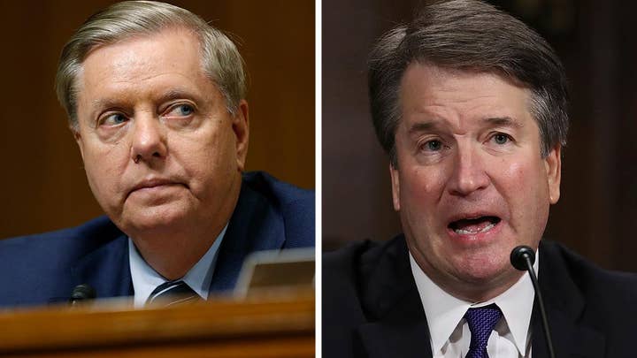 Sen. Graham slams Democrats, vigorously defends Kavanaugh