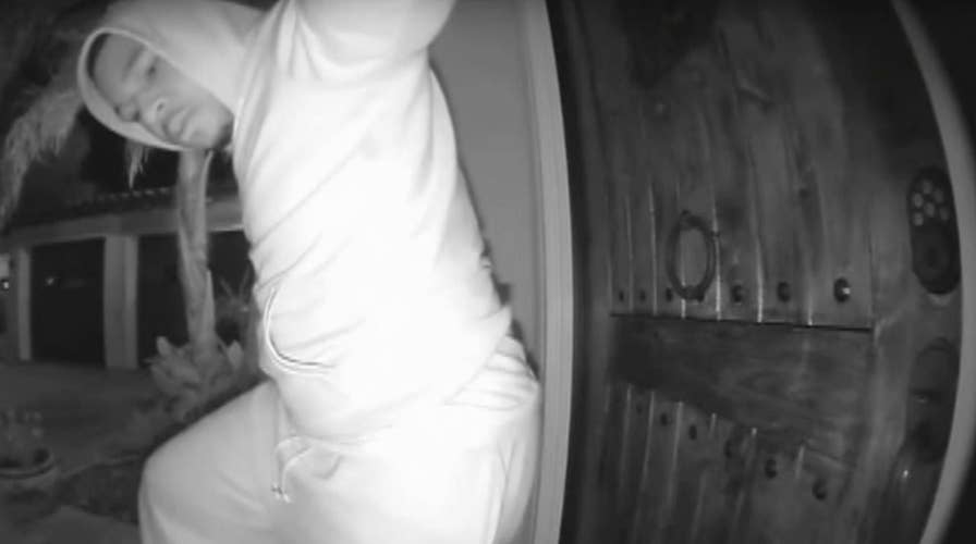 Burglary of LA Dodgers player's home caught on camera