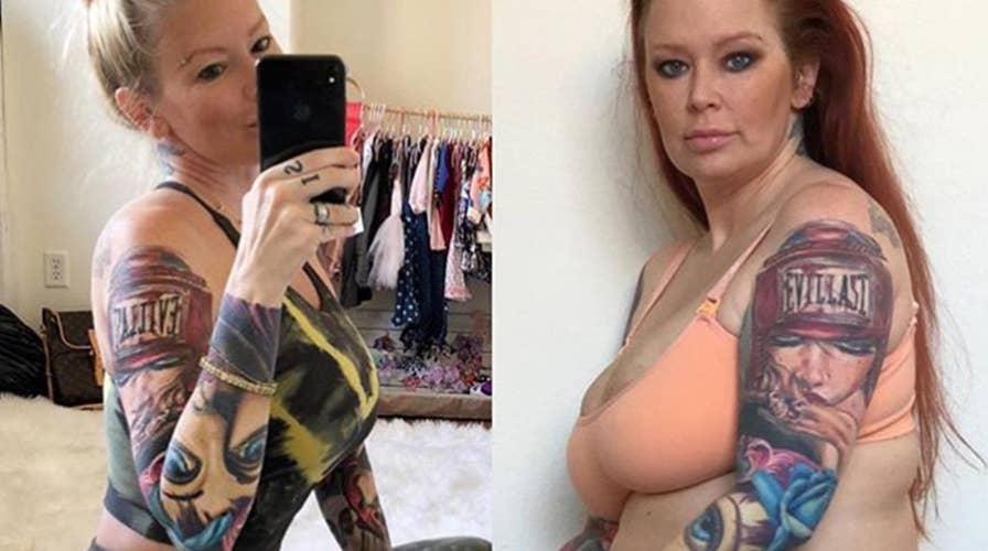 896px x 500px - Jenna Jameson shows off slimmed-down backside after 80-pound weight loss |  Fox News