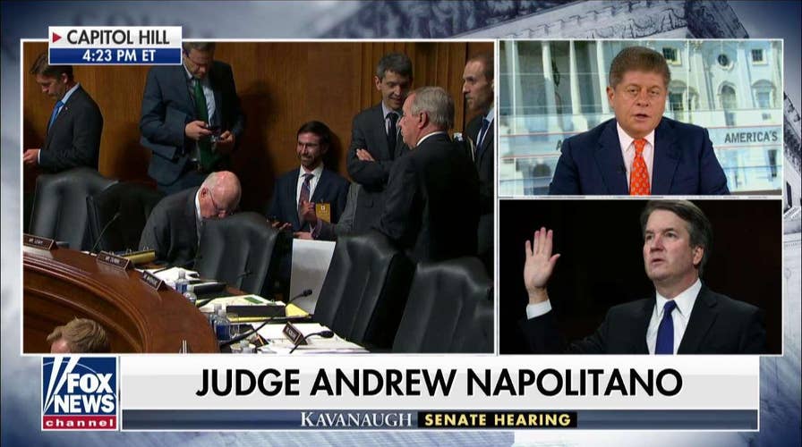 Judge Napolitano Reacts to Brett Kavanaugh's Opening Stmt