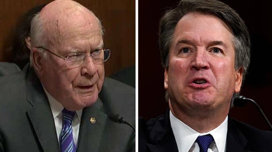 Sen. Leahy asks Brett Kavanaugh if he is 'Bart O'Kavanaugh'