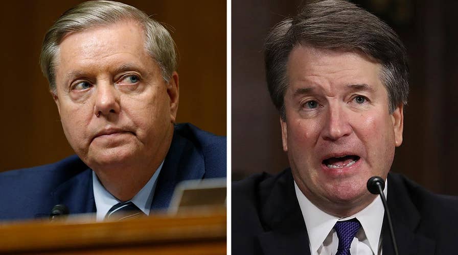 Sen. Graham slams Democrats, vigorously defends Kavanaugh