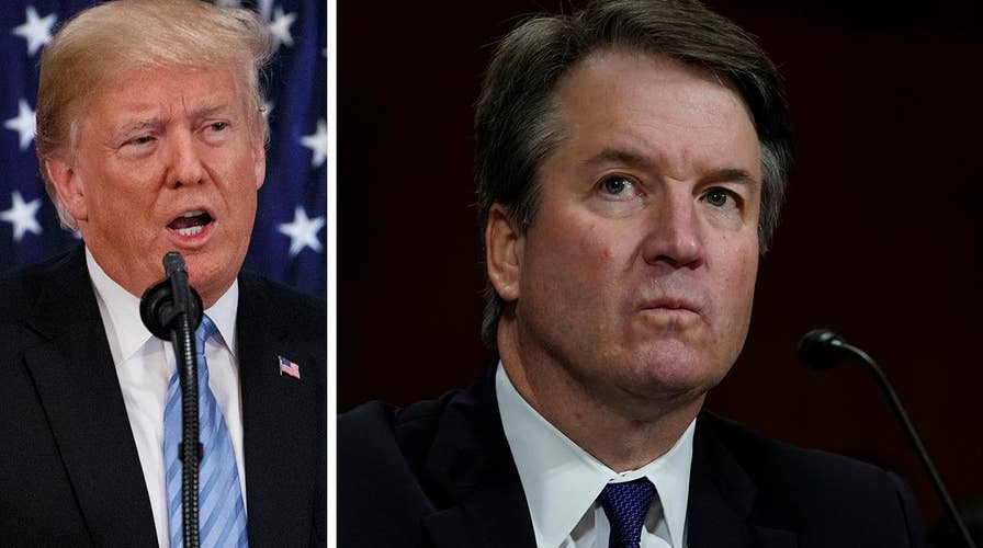 Trump praises Kavanaugh's testimony, urges Senate to vote
