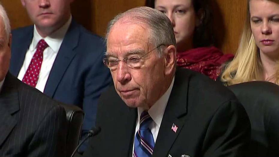 Sen. Grassley scolds staffer: Speak plainly with me please