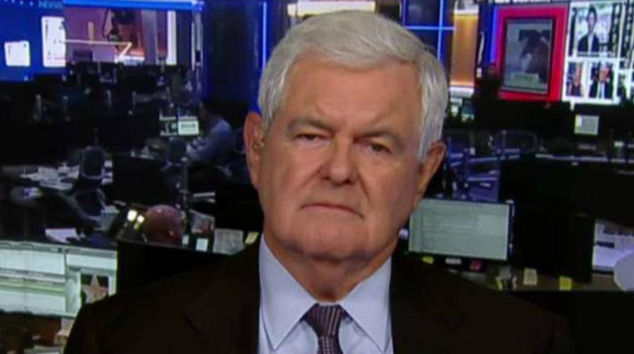 Gingrich: Do any Dems have the guts to vote for Kavanaugh?
