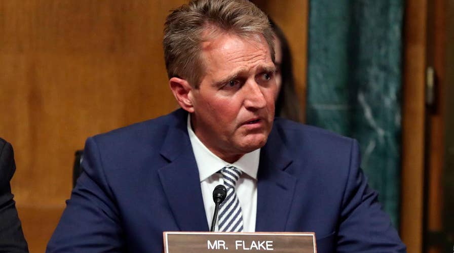 Flake forces GOP leadership to press pause on Kavanaugh