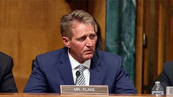 Flake defends call for Kavanaugh delay: 'We're coming apart at the seams'