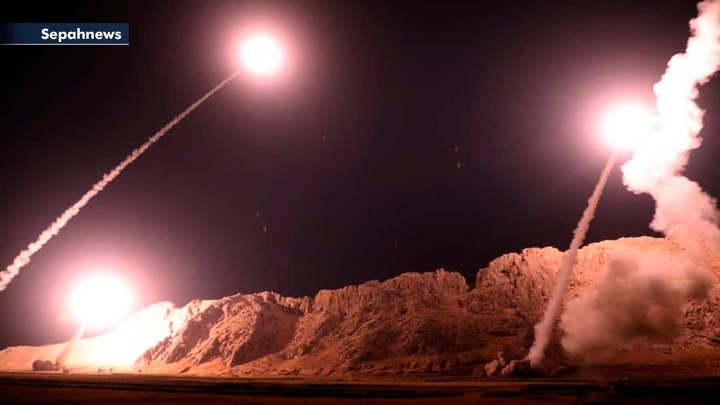 Iran launches ballistic missiles into Syria