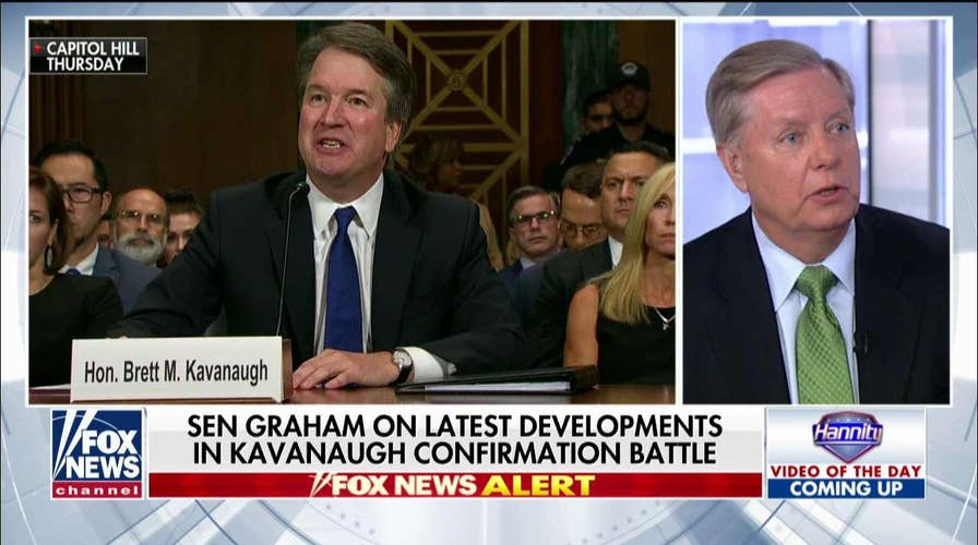 Graham on State of the Kavanaugh Process