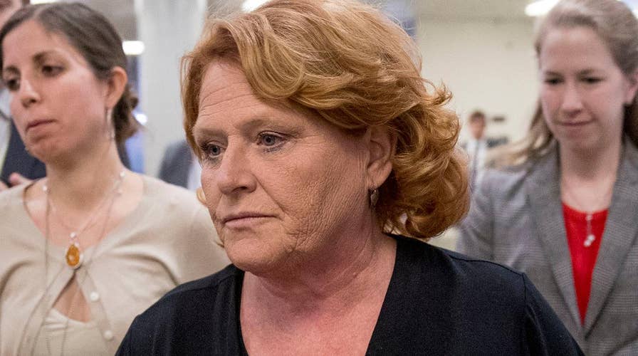 Fight over Kavanaugh could impact Heitkamp's re-election bid