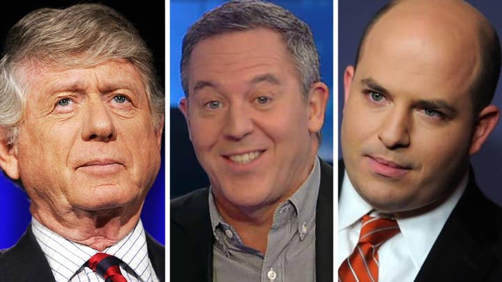 Gutfeld on Ted Koppel ripping CNN in front of Brian Stelter