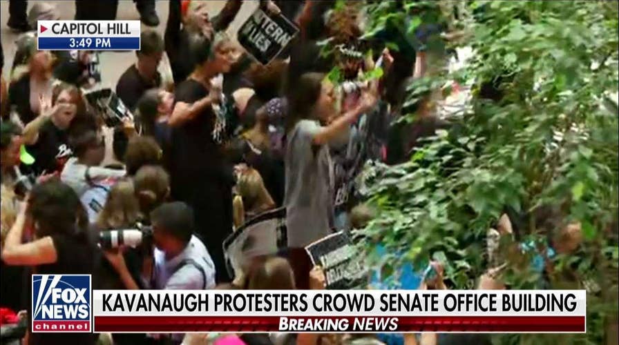 Kavanaugh Protesters Arrested in Hart Building