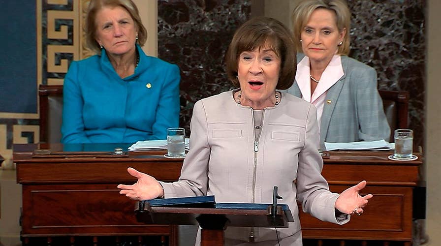 Sen. Collins announces intention to vote for Kavanaugh