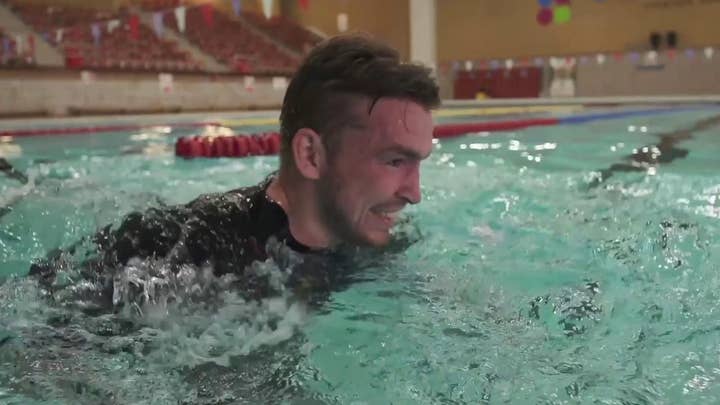Veteran rehabilitation through ‘Aqua Running’ suit 