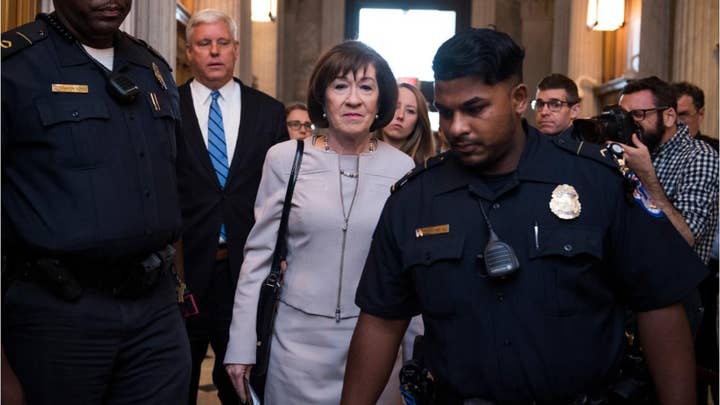 Susan Collins targeted by activists after Kavanaugh vote