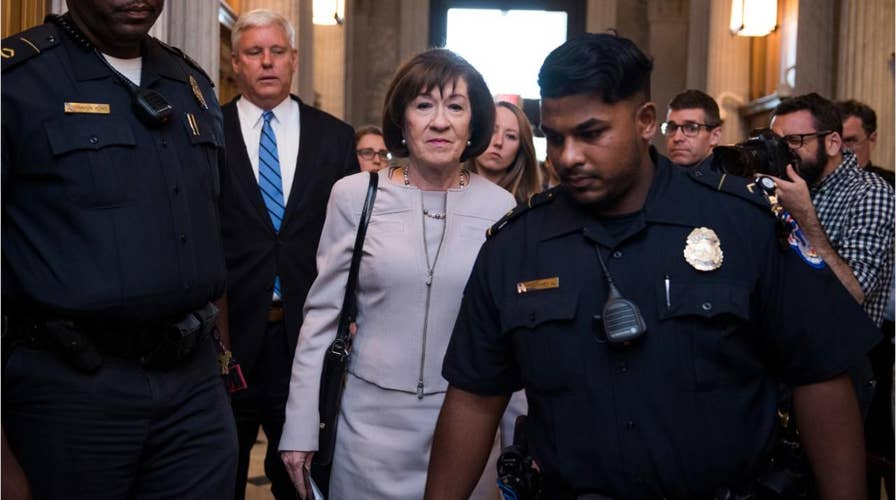 Susan Collins targeted by activists after Kavanaugh vote