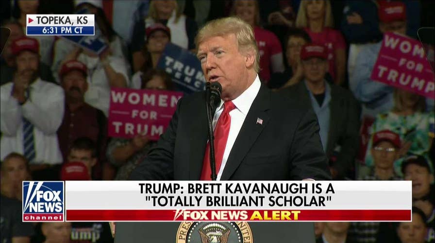 Donald Trump Rips Democrats After Kavanaugh Vote