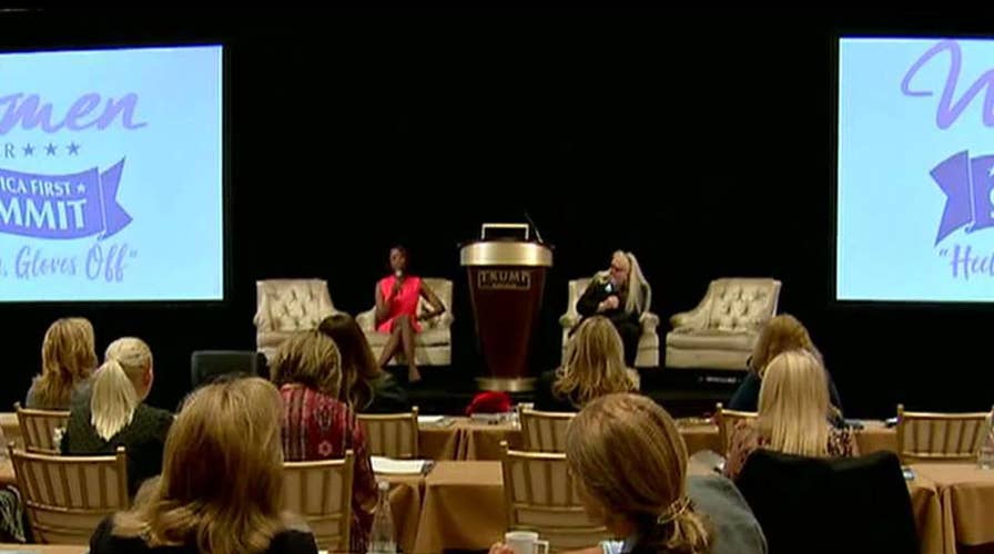 Rachel Campos-Duffy visits Women for Trump event