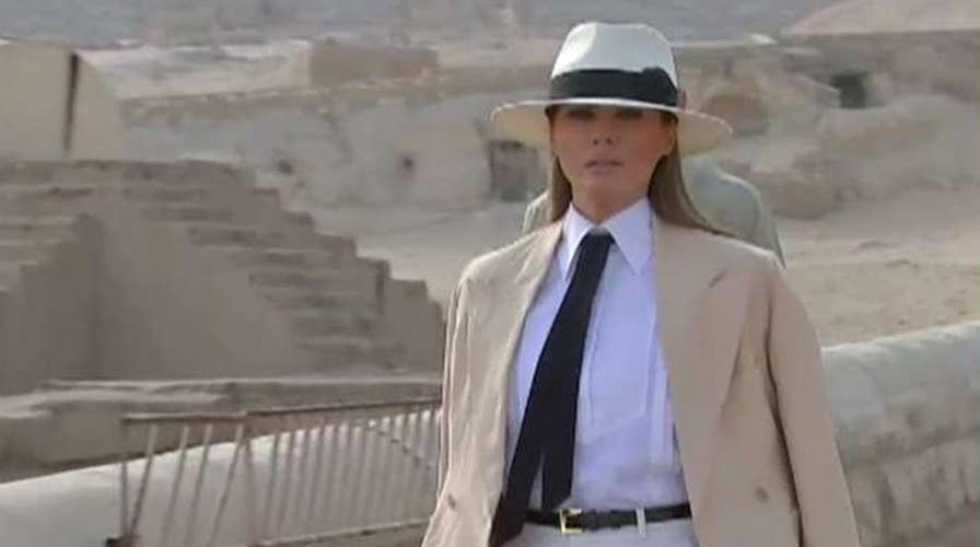 Melania Trump: Focus on what I do, not what I wear