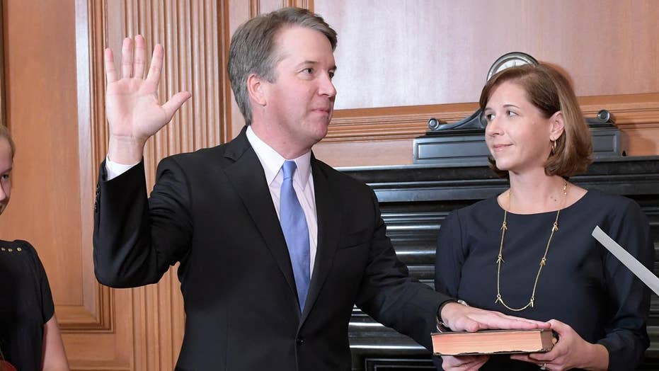 President Trump apologizes to Brett Kavanaugh and his family at