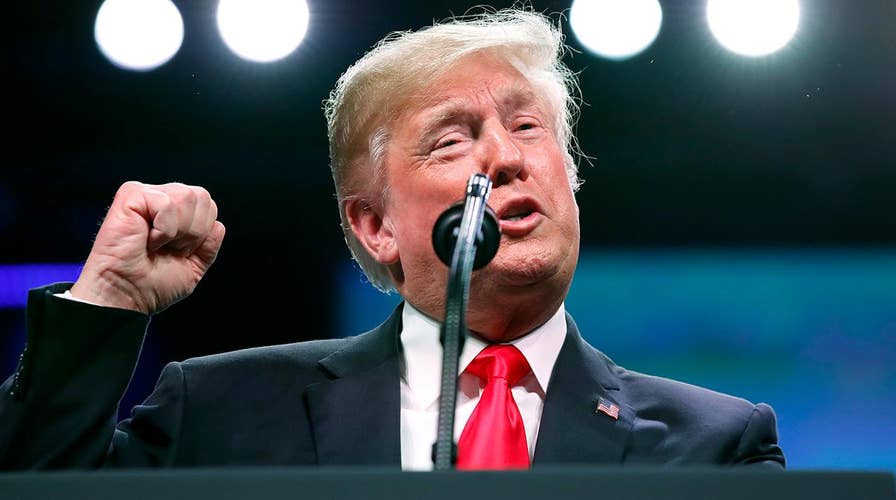 Trump sends strong message of support to law enforcement