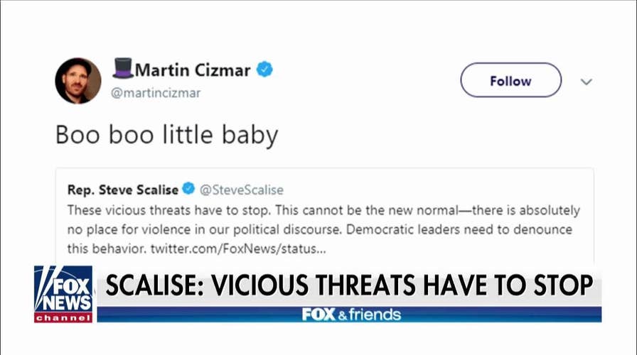 Left-Wing Editor: Scalise Deserves a 'Darwin Award' for Opposing Gun Control Policies