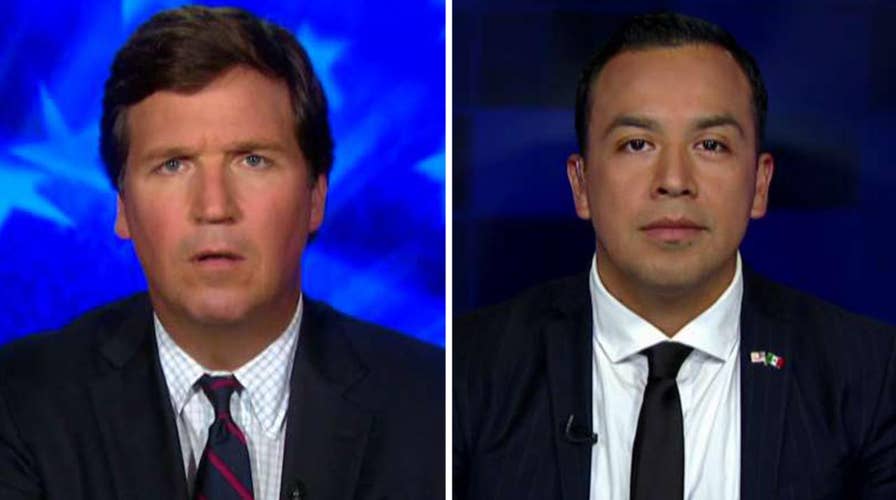 Tucker takes on immigration amnesty advocate