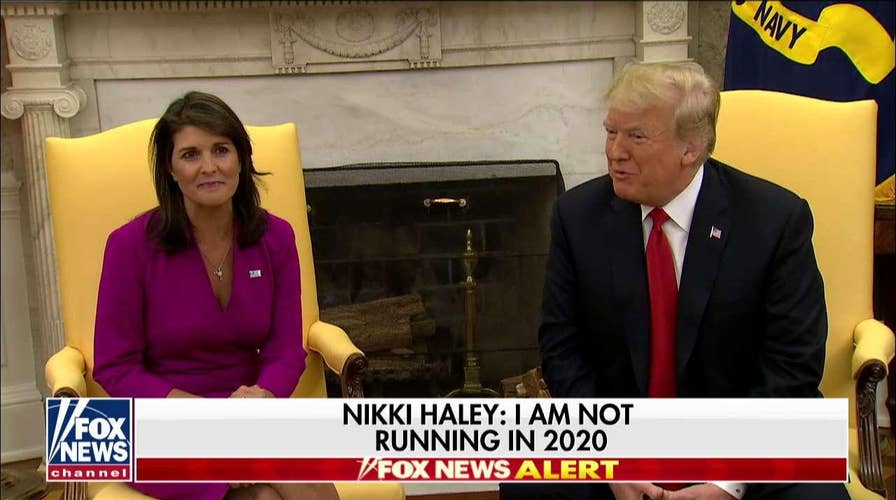 'I Am Not Running': Haley Shuts Down Speculation of 2020 Presidential Run
