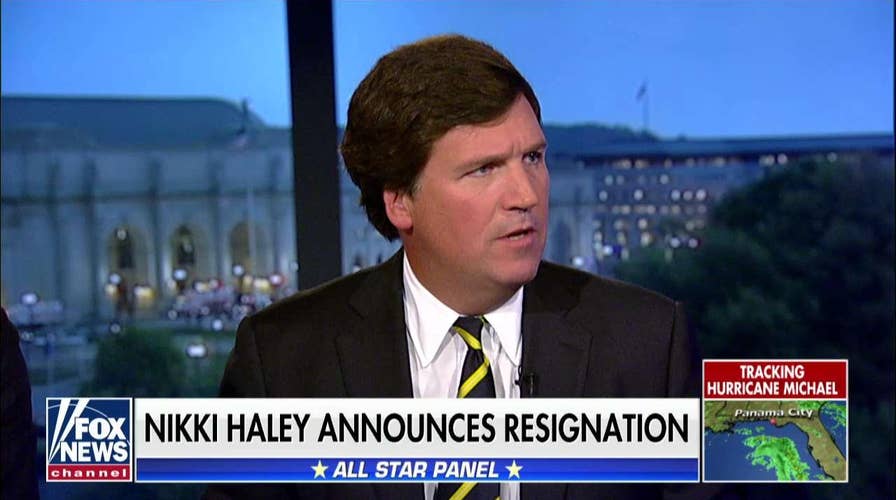 Tucker on Nikki Haley Departure