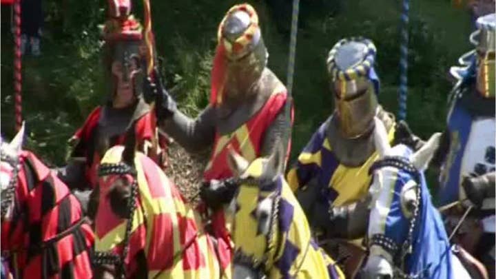 Medieval re-enactment actor killed by his own spear