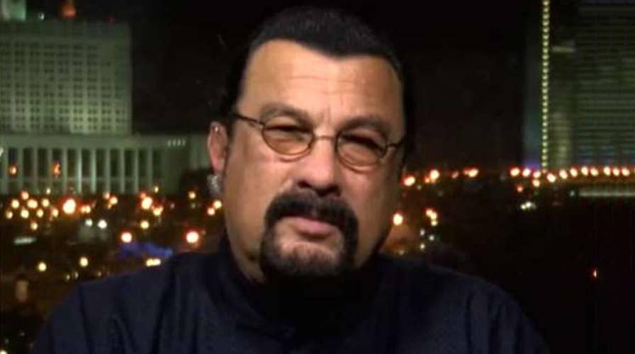 Steven Seagal responds to Russia hysteria, talks new movie