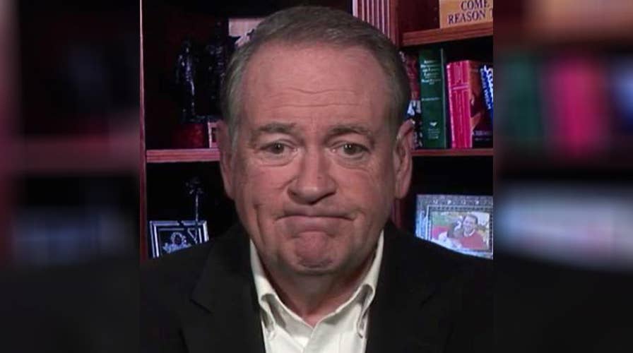 Mike Huckabee riding out Hurricane Michael in Florida